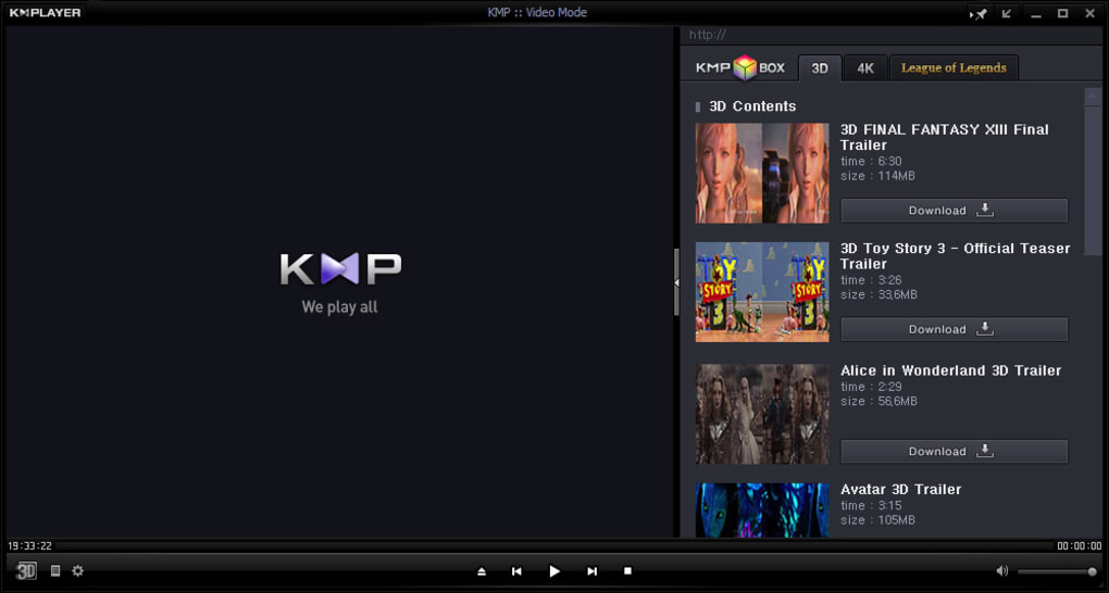 Kmplayer download free windows 7